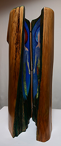 Green Fire Diptych